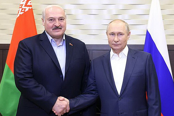 Встреча Президента РФ Владимира Путина с Президентом Белоруссии Александром Лукашенко