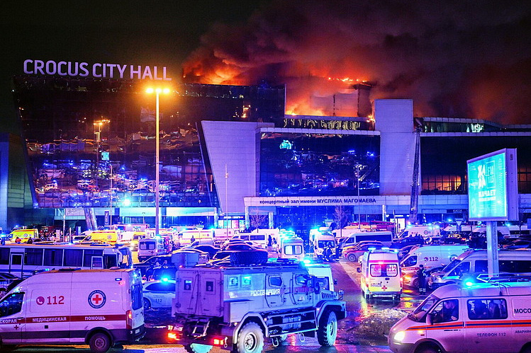 Террористический акт в концертном зале «Крокус Сити Холл»