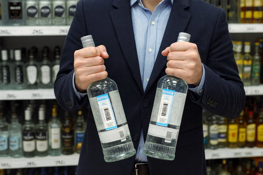 Продажи водки в январе - марте выросли на 2 процента