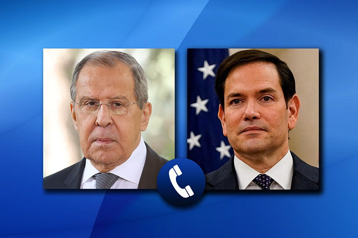 Телефонный разговор глав внешнеполитических ведомств России и США